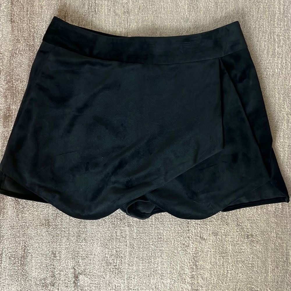 Vintage aqua mini skort